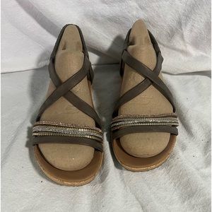 Skechers Brie - Midnight Shine Sandal Luxe Foam